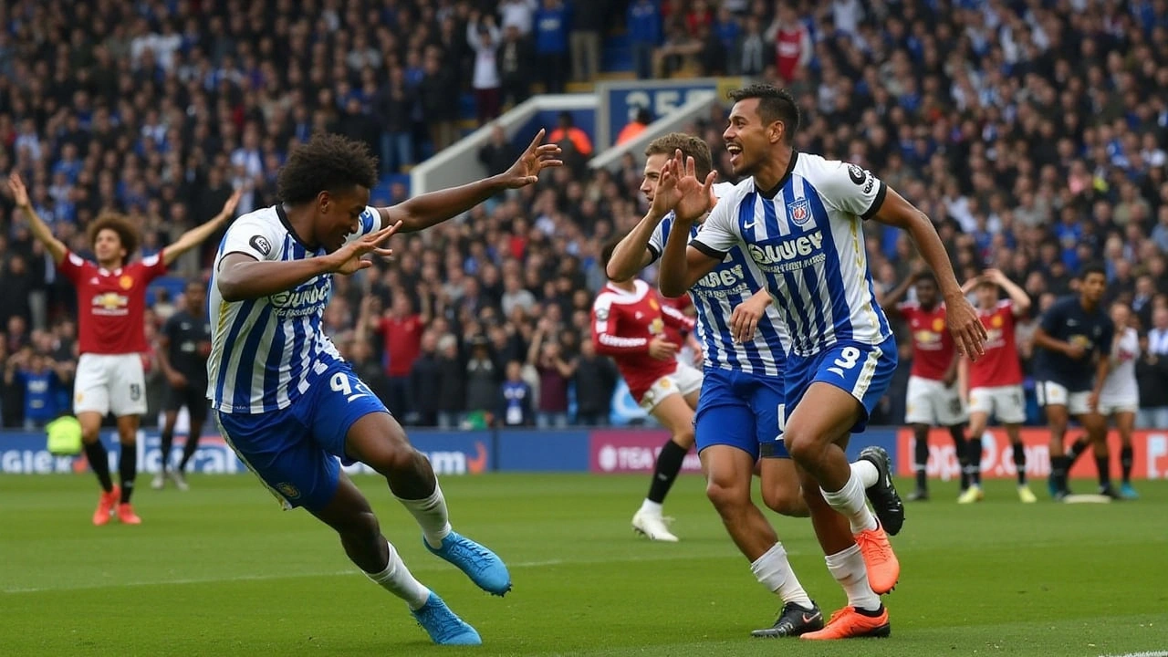 Brasileiro Decide Jogo em Derrota do Manchester United para Brighton na Premier League