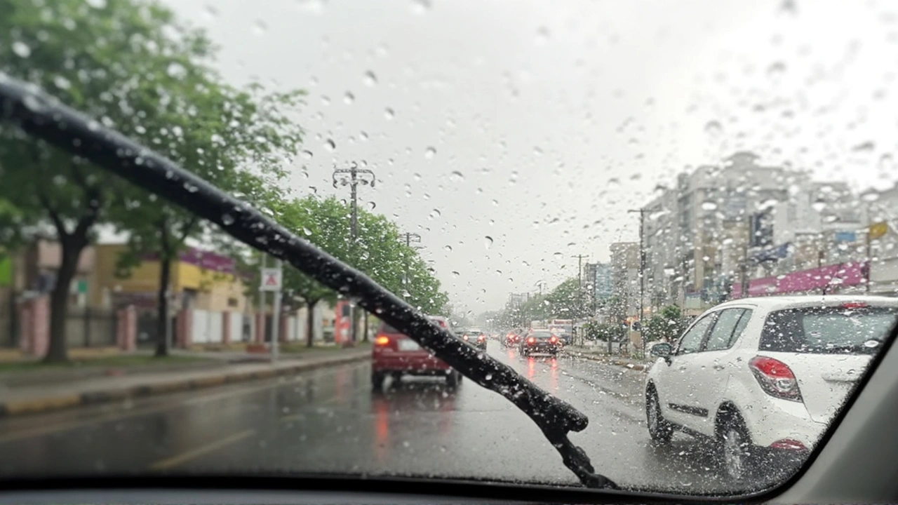 Alerta Amarelo do INMET: Chuva Forte e Ventos Intensos Atingem 14 Estados e o DF