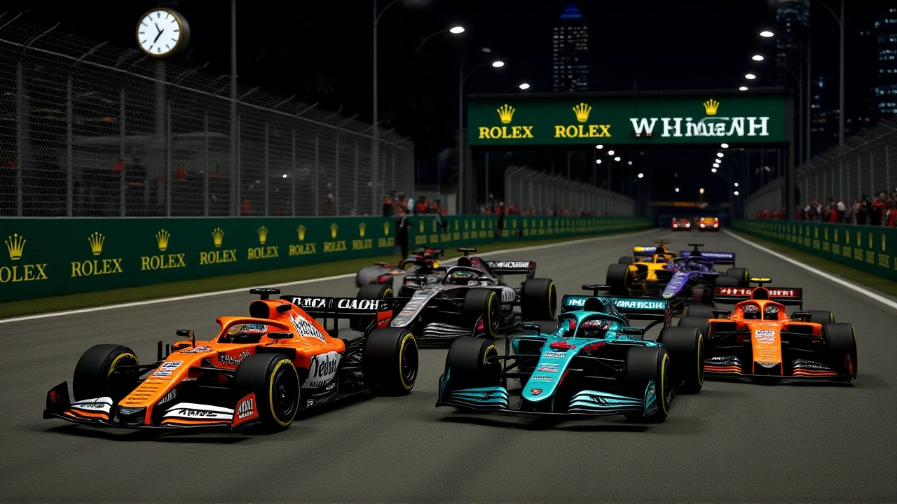 Oscar Piastri lidera Practice 2 no GP de Singapura 2025